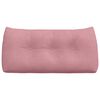 vidaXL Rugkussen Roze 100 x 24 x 50 cm Fluweel