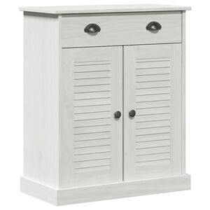 vidaXL Badkamerkast met plank VIGO Wit en Antiek Wit 68 x 34 x 80 cm