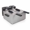 Princess Friteuse dubbel 6 L 3600 W zilverkleurig 183123