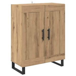 vidaXL Dressoir Artisan Eiken 69,5 x 34 x 90 cm