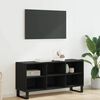 vidaXL TV-kast Zwart Eiken 103,5 x 30 x 50 cm Bewerkt hout