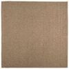 vidaXL Binnen- en buitentapijt AGIRA Naturel 200 x 200 cm Polyester