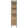 vidaXL Boekenkast Artisan Eiken 44,5 x 30 x 154,5 cm Bewerkt hout