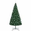 vidaXL Kerstboom met decoratieve touwlichten Groen 400 cm PVC