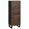 vidaXL Highboard Bruin 40 x 33 x 110 cm massief mangohout