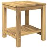 vidaXL Salontafel Witgewassen 40,5 x 40 x 45 cm Massief Acaciahout
