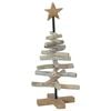 vidaXL Kerstboom Bruin 60 cm Massief Teakhout