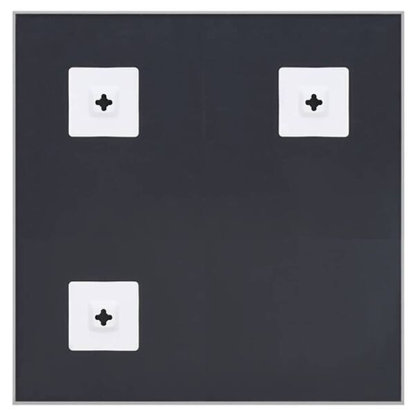 vidaXL Spiegel 60x60 cm zilverkleurig