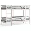 vidaXL Stapelbed massief grenenhout wit 80x200 cm