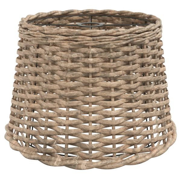 vidaXL Plafondlampenkap &Oslash;40x26 cm wicker bruin