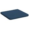 vidaXL Zitkussens 4 pcs Blauw 40 x 40 x 3 cm Stof