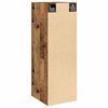 vidaXL Tv-meubel 30,5x30x90 cm bewerkt hout oud houtkleurig