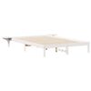 vidaXL Bedframe met Zijtafels Wit 160 x 210 cm Massief grenenhout