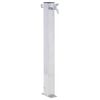 vidaXL Waterzuil vierkant 80 cm roestvrij staal