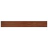 vidaXL Raamsokkel Bruin hout 60 x 15 x 4,5 cm PVC