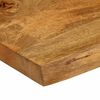 vidaXL Tafelblad met natuurlijke rand 120x40x2,5 cm massief mangohout