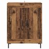 vidaXL Dressoir Oud Hout 69,5 x 34 x 90 cm Gemonteerd hout en ijzer