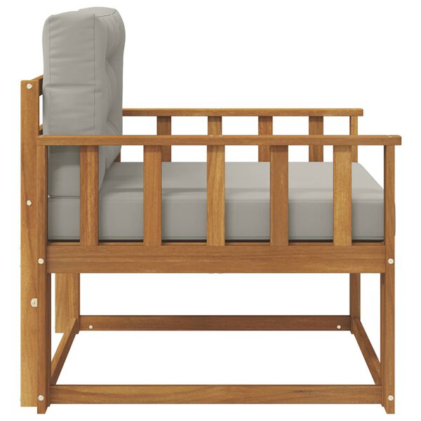 vidaXL Buiten Midden Sofa Massief Acaciahout Naturel