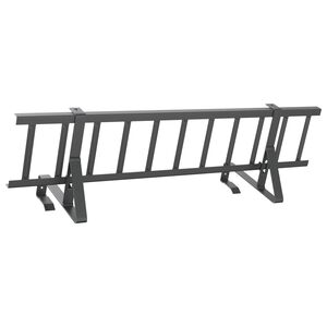 vidaXL Dak sneeuwbeugel Antraciet 100 x 29,5 x 34,5 cm Staal