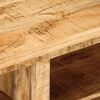 vidaXL Tv-meubel 110x35x40 cm massief ruw mangohout
