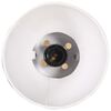 vidaXL Wandlamp industrieel rond E27 wit