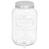vidaXL Drankdispensers 2 st 8050 ml glas