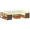 vidaXL Sofa-Sets Massief Acaciahout