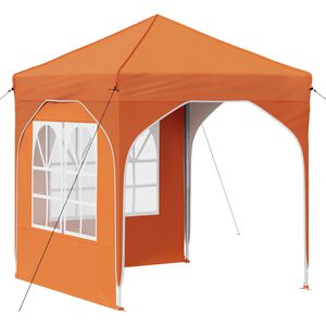vidaXL Pop-up partytent 192 x 192 x 245 cm Oranje