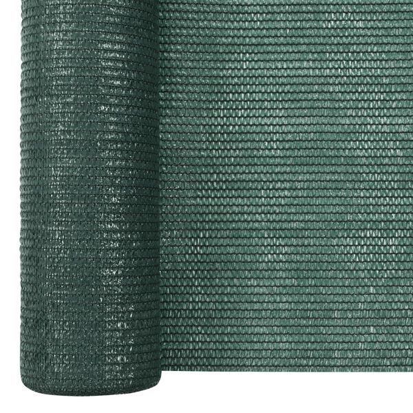 vidaXL Privacynet 75 g/m&sup2; 3,6x10 m HDPE groen