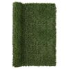 vidaXL Kunstmatige omheining Lichtgroen 1,5 x 6 m PVC en staal