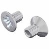 vidaXL Verzonken schroeven 2 pcs Zilver M4 x 6 mm Staal