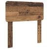 vidaXL Hoofdbord Oud Hout Bewerkt hout