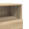 vidaXL Nachtkastjes 2 st met 2 lades 36x36x68 cm sonoma eikenkleurig