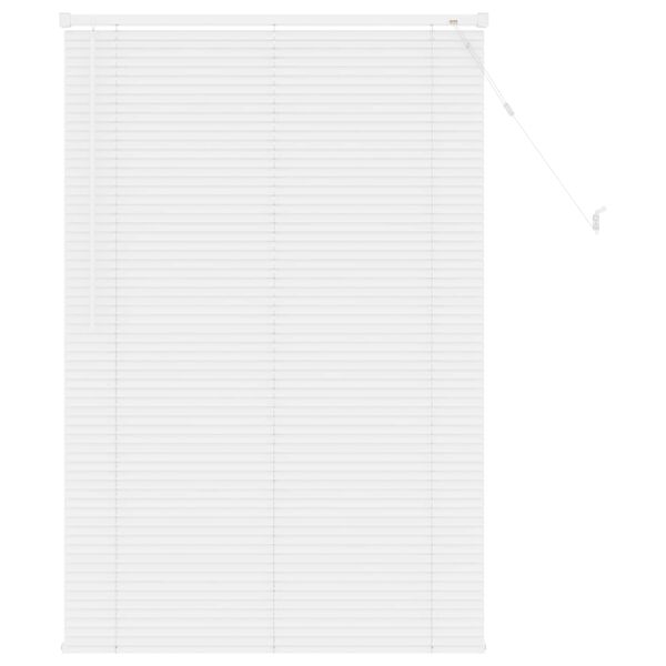 vidaXL Venetiaanse Blind Verstelbaar Wit 150 x 90 cm PVC