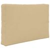 vidaXL Buiten bankkussen 2 pcs Beige Polyester