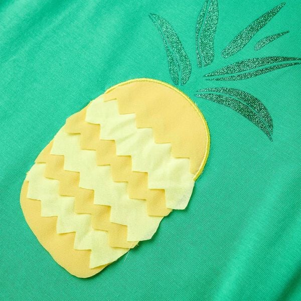 Kindershirt 128 groen