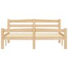 vidaXL Bedframe massief grenenhout 140x200 cm