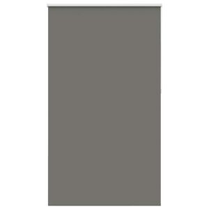 vidaXL Rolgordijn verduisterend 120x230 cm stofbreedte 116,6 cm grijs