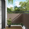 vidaXL Balkon Scherm Taupe 100 x 700 cm Oxford Stof