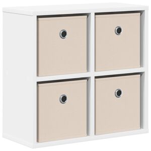 vidaXL Dressoir Wit 49,5 x 22 x 47 cm