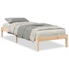 vidaXL Bedframe extra lang zonder matras massief grenenhout 100x220 cm
