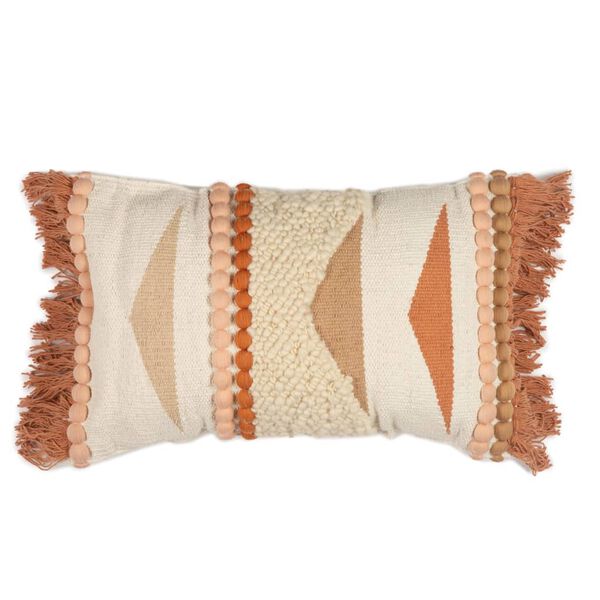 KidsDepot Sierkussen Marnie 55x35 cm katoen terracottakleurig