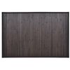 vidaXL Badmat 60 x 90 cm bamboe donkerbruin