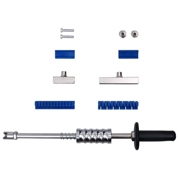 vidaXL 7-delige Schuifhamerset koolstofstaal