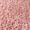 vidaXL Vloerkleed shaggy hoogpolig 50 mm 80x150 cm roze