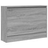 vidaXL Schoenenkast 80x21x57 cm bewerkt hout grijs sonoma eikenkleur