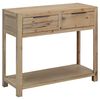 vidaXL Wandtafel 82x33x73 cm massief acaciahout
