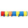 vidaXL Kinderspeeltunnel met 250 ballen 245 cm polyester meerkleurig