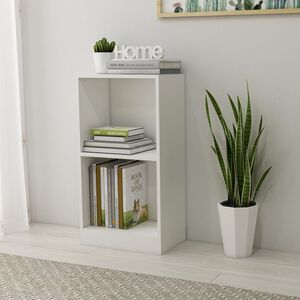 vidaXL Boekenkast 40x24x75 cm bewerkt hout wit