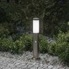 vidaXL Bolderverlichting met sensor 50 cm RVS IP44